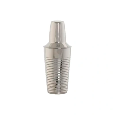 Afbeelding van Cocktailshaker Home ESPRIT Gouden Zilverkleurig Roestvrij staal 9,5 x 22 cm