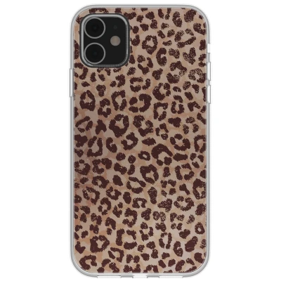 Afbeelding van imoshion hoesje Geschikt voor iPhone 11 Design Leopard Mood