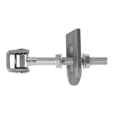 Afbeelding van 2 x SO TECH® verstelbare deurscharnier M16 185 mm met U vormige laspunten