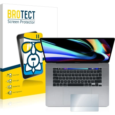 Afbeelding van BROTECT Glas Screen Protector voor Apple MacBook Pro 16&quot; 2019 (Touch Trackpad) Schermbeschermer [9H Hardheid, Beschermglas Folie niet Glas]