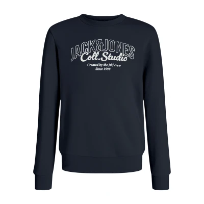 Afbeelding van Jack&amp;Jones kids jongens trui MAKOTO Sky Captain Big Print Regular Fit