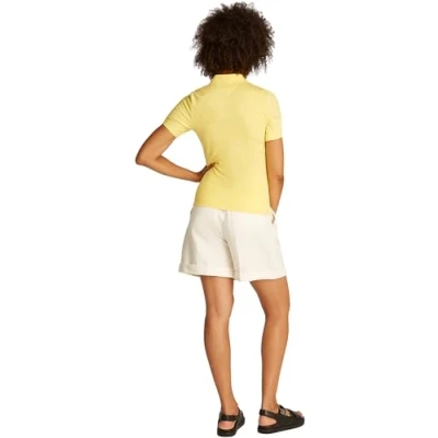 Afbeelding van Tommy Hilfiger Poloshirt, Dames, Maat: Large, Citronella