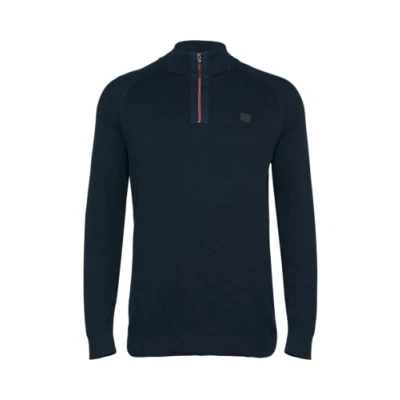 Afbeelding van s.Oliver MIT Hochgeschlossenem Kragen Trui, Heren, Maat: XXL, Navy