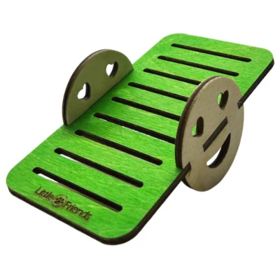 Afbeelding van Little Friends Tilting Table Speelgoed 13x7x5 cm Groen Houtkleur