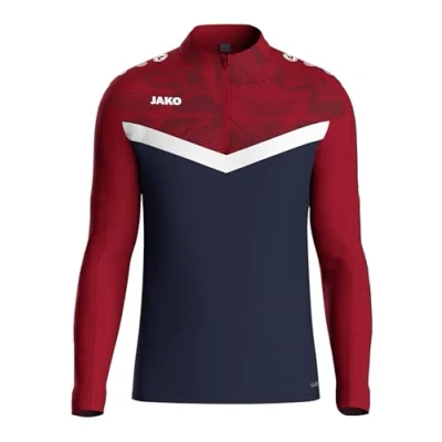 Afbeelding van JAKO Ziptop Iconic rood/wijnrood L marine/chillrood / XL