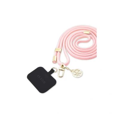 Afbeelding van GUESS, Smartphone universele verstelbare nek riem, Roze