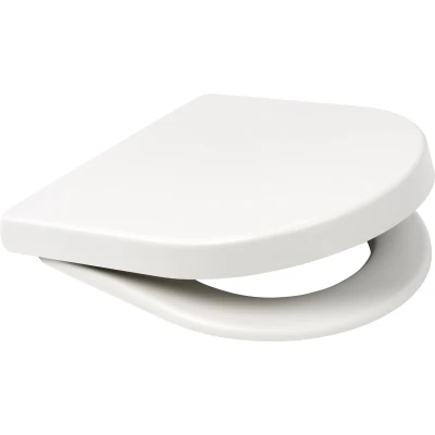 Afbeelding van Plieger Kansas toiletzitting met softclose en quick release mat wit