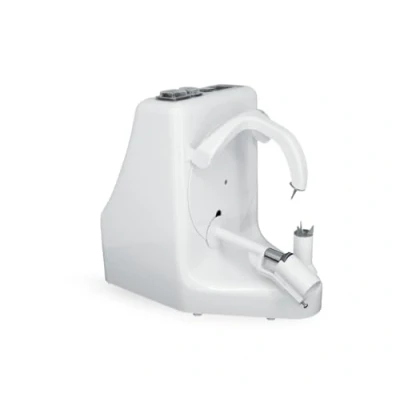 Afbeelding van Pro elektrische dunschiller, 3 stuks fruit en groenten per minuut, wit