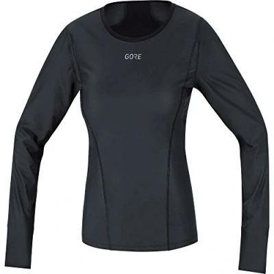 Afbeelding van GORE WEAR Winddicht thermo ondershirt, voor dames, multisport, WINDSTOPPER, 36, zwart