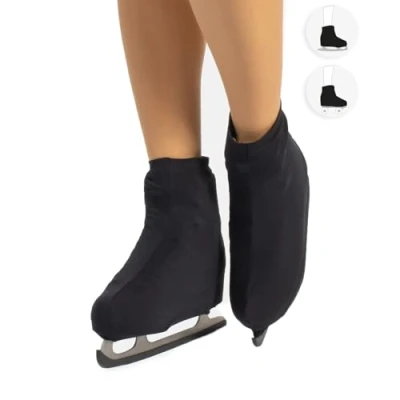Afbeelding van CALZITALY 70 DEN Cover Skates, skateschoenen voor rolschaatsen, dames en meisjes, zwart/huid), Zwart, 7 10
