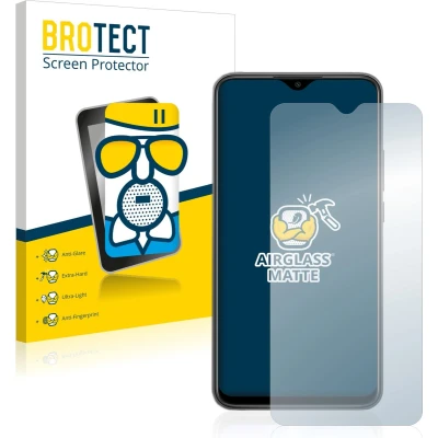 Afbeelding van BROTECT Screenprotector voor Xiaomi Redmi 9 Folie Beschermfolie Beschermglas matte