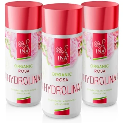 Afbeelding van Hydrolina organisch rozenwater 150ml