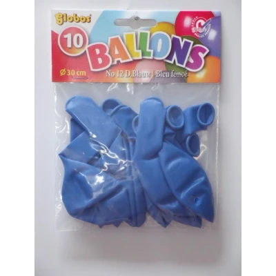 Afbeelding van Blauwe Ballonnen 30cm 10 stuks