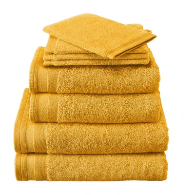 Afbeelding van Washandje De Witte Lietaer Contessa Ochre (set van 6)