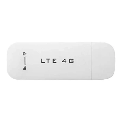 Afbeelding van Draadloze WiFi hotspot Router Modemstick 4G LTE USB netwerkadapter, witte modemrouter, modem met hoge compatibiliteit, gebruik voor gezinsdesktop(Met wifi)