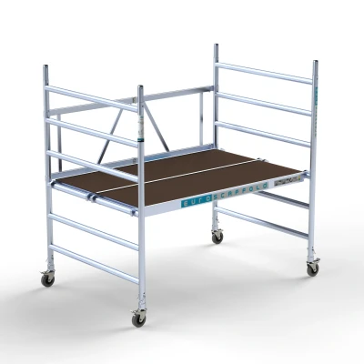 Afbeelding van Professionele vouwsteiger 135x190 incl. 2 x platform zonder luik