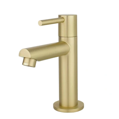 Afbeelding van Best Design Nancy toiletkraan mat goud