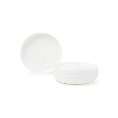 Afbeelding van Serax Base By Piet Boon diep bord 20 cm set van 4 Wit