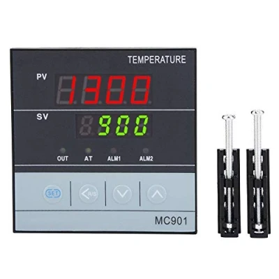 Afbeelding van KSTE MC901 digitale PID ingangstemperatuurregelaar K type PT100 relais uitgangssensor SSR