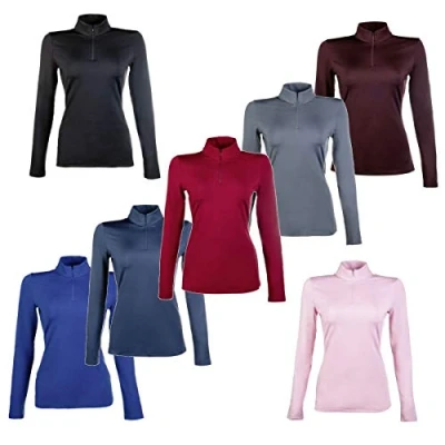 Afbeelding van HKM Shirt Basic Wijnrood S