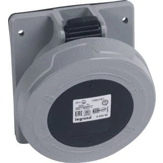 Afbeelding van Legrand cee inbouw contactdoos 500v 32a 3p a ip67 p17 tempra pro 555492