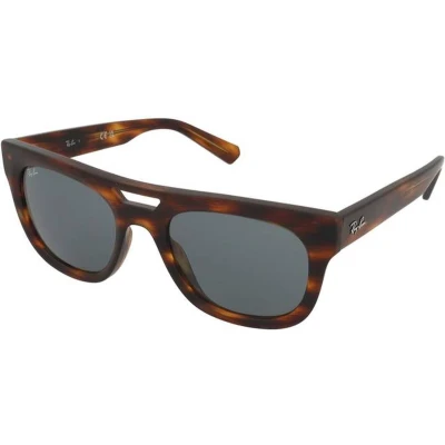 Afbeelding van Ray Ban PHIL Unisex Zonnebril, Maat: 54, Marrone striato