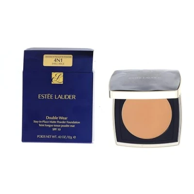 Afbeelding van Estee Lauder Double Wear Stay in Place Matte Powder Foundation SHELL BEIGE 4N1