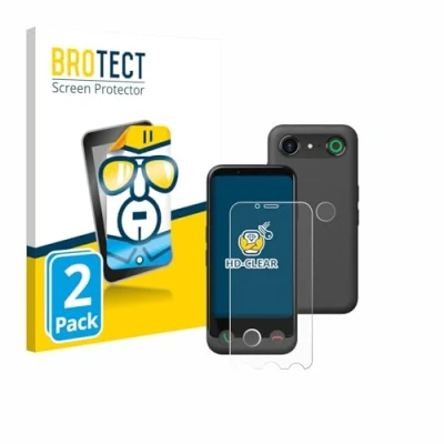 Afbeelding van BROTECT (2 Stuks) Schermbeschermer voor Doro Aurora A10 (Voor+Camera) Screen Protector Transparant