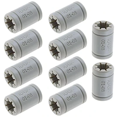 Afbeelding van RJ4JP 01 08 Drylin Lineair Lager 3D Printer Vervanging LM8UU 8mm Binnenas 15mm Buitendiameter 24mm Lengte 10 Pack