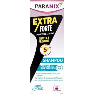 Afbeelding van Paranix Extra sterke shampoo voor de behandeling en voorkoming van oogdelen nuttige toepassingen, in 5 minuten, meerkleurig, 200 ml