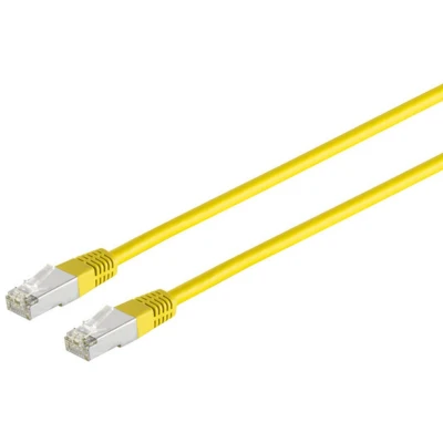 Afbeelding van S/CONN 10m RJ45 netwerkkabel Geel Cat5e SF/UTP (S FTP)