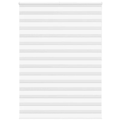 Afbeelding van vidaXL Zebra rolgordijn 160x200 cm stofbreedte 155,9cm polyester wit