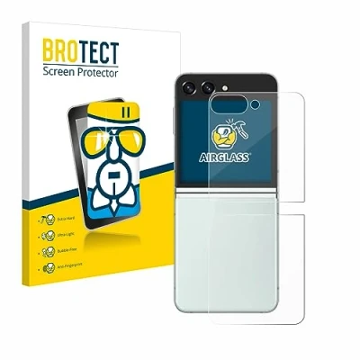 Afbeelding van BROTECT Screenprotector voor Samsung Galaxy Z Flip 5 (Achterkant) Folie Beschermfolie Beschermglas transparant