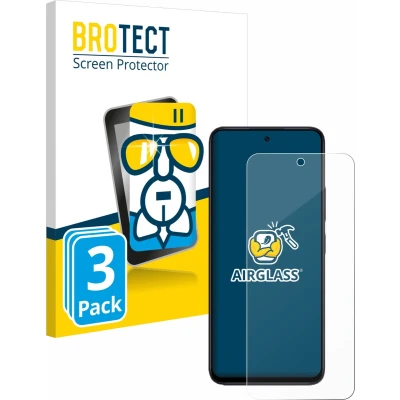 Afbeelding van BROTECT Screenprotector voor Xiaomi Redmi 12 Folie Beschermfolie Beschermglas transparant (3 Stuks)