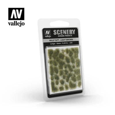 Afbeelding van Vallejo Scenery SC418 Wild Tuft Light Brown (L)
