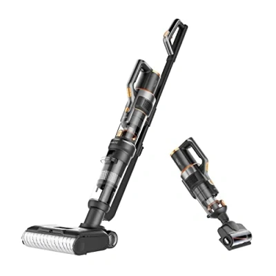 Afbeelding van Jimmy HW10 Pro 3 in 1 draadloze stofzuiger met meerdere oppervlakken, 400 W, spraakassistent, afneembare accu 80 minuten looptijd, led display en zelfreiniging