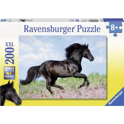 Afbeelding van Ravensburger puzzel XXL zwarte hengst 200 stukjes