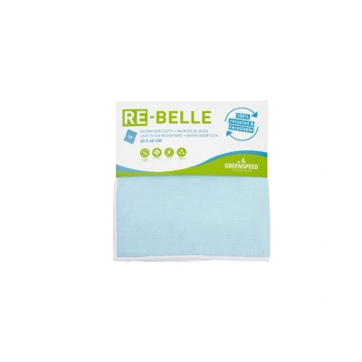 Afbeelding van Microvezeldoek Greenspeed Re belle 40x40cm blauw