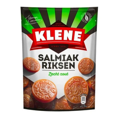Afbeelding van Klene Salmiakriksen 8x210g