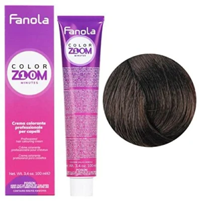 Afbeelding van Fanola Color Zoom 100 ml 5.7 Licht Kastanje Bruin