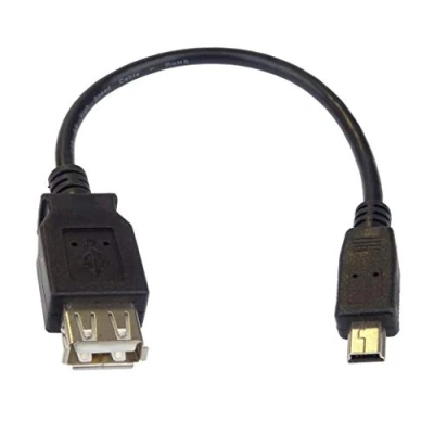 Afbeelding van PremiumCord USB adapterkabel A/bus Mini 5Pin USB/stekker 20cm OTG