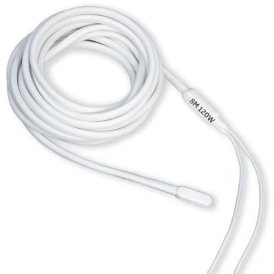 Afbeelding van GOLDMAN SERVICE Verwarmingskabel, bipolaire weerstand van siliconen, vorstbescherming, 8 m, 120 W, voor incubatoren, aquaria, reptielen, kassen, gisting, W