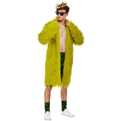Afbeelding van Smiffys Cannabis King Kostuum XL Groen