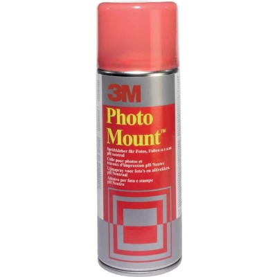 Afbeelding van Lijm 3M foto mount spray spuitbus 400ml 1 stuk 12 stuks