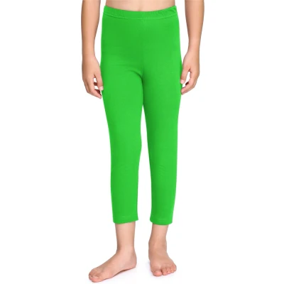 Afbeelding van Merry Style Meisjes Leggings Sport Vrijetijdsbroek Capri Katoen MS MS10 226 LE Groen 146