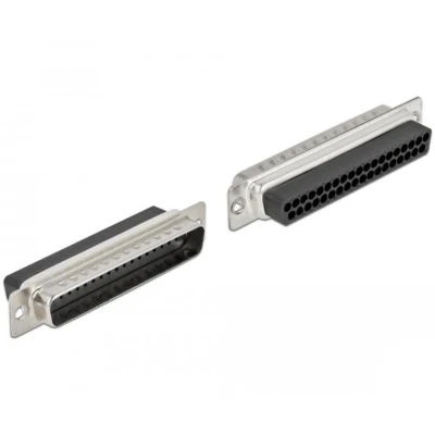 Afbeelding van Delock D Sub 37 pins krimpconnector, metaal, 2 stuks