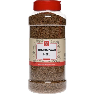 Afbeelding van Van Beekum Specerijen Komijnzaad Heel Strooibus 400 gram