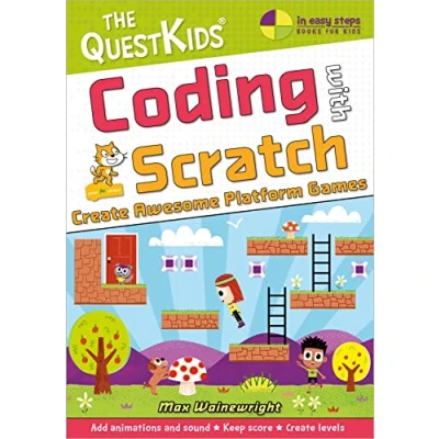 Afbeelding van Coding with Scratch Create Awesome Platform Games: The QuestKids do