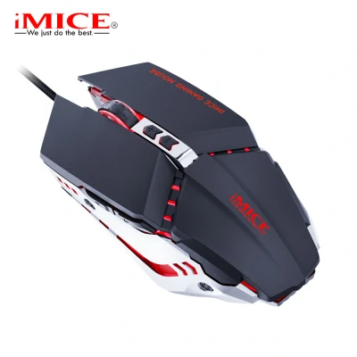 Afbeelding van Metalen mechanische game muis 7 knoppen Instelbare DPI