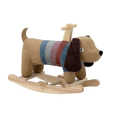 Afbeelding van bloomingvilleMINI Schommeldier Hond Charlie bruin